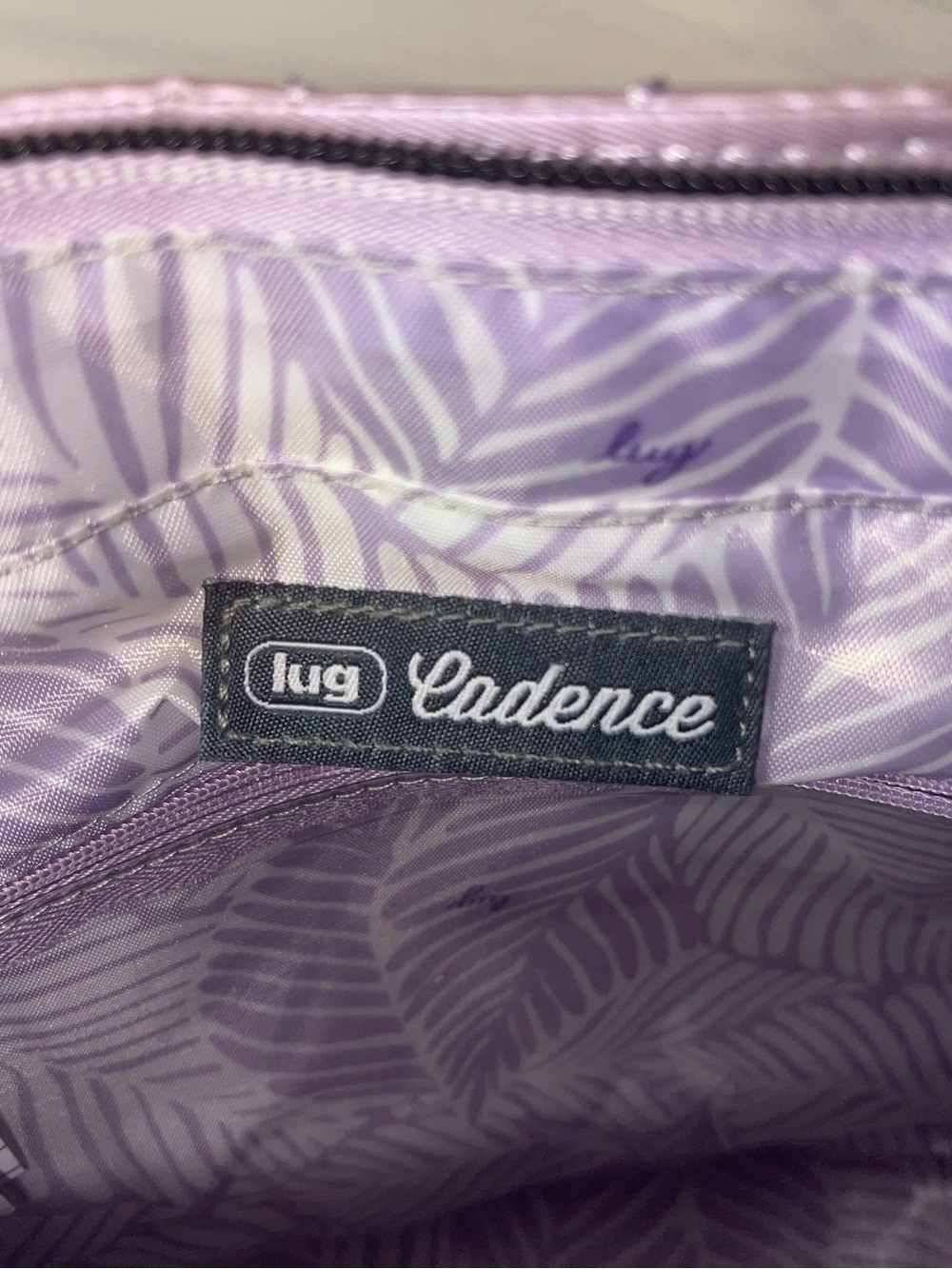 Lug Cadence Crossbody Metallic Sugarplum like new! - Picture 6 of 9